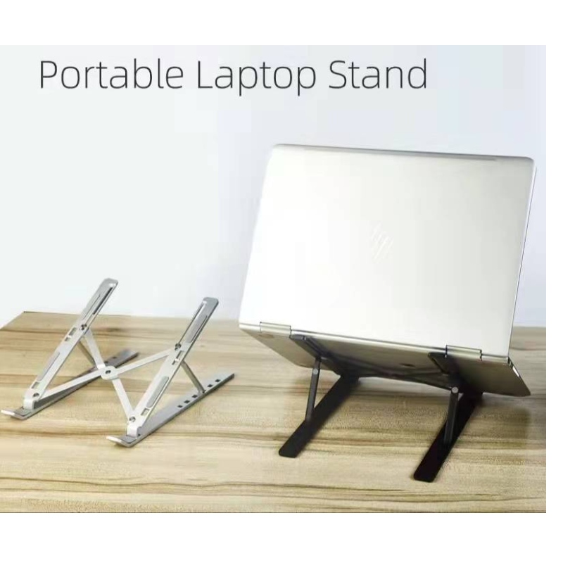 Laptop stand tablet aluminum alloy computer stand folding lift desktop vertical monitor cooling stand