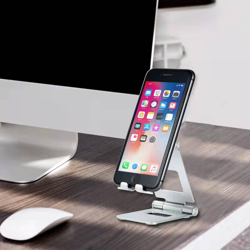 New Tablet Phone Universal Desktop Bracket Convenient Aluminum Alloy Folding Phone Bracket